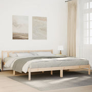 Bedframe massief grenenhout 200x220 cm extra lang