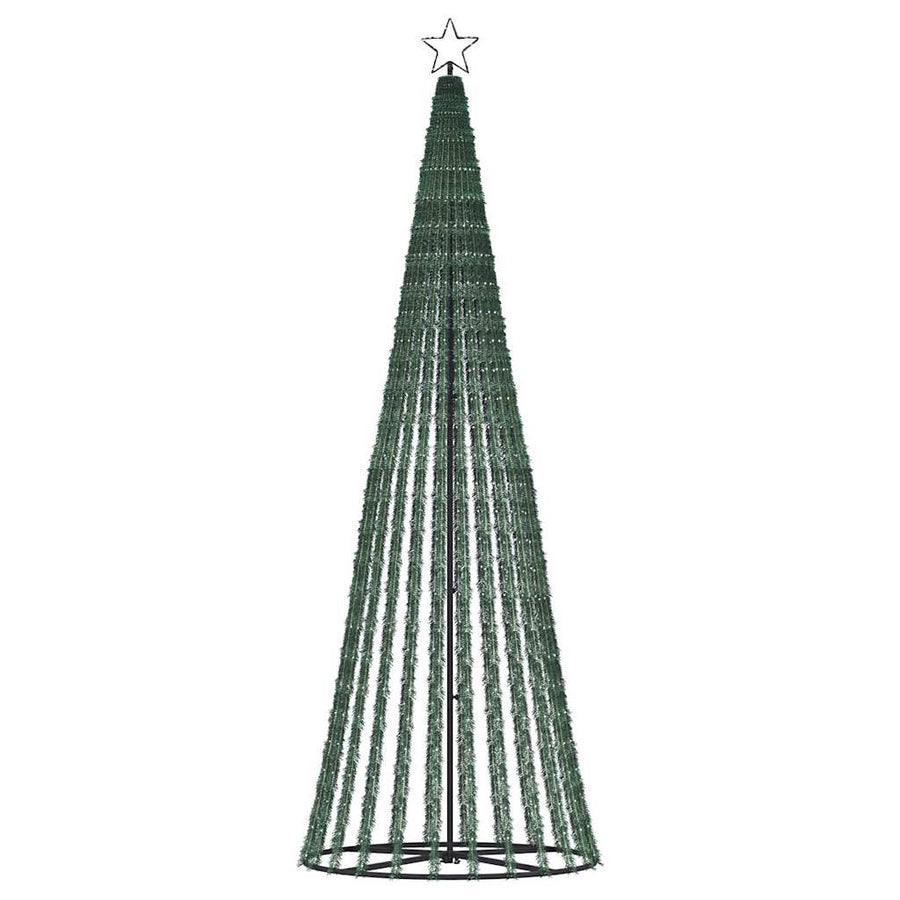 LED-kerstboom 475 LEDs 247 cm blauw