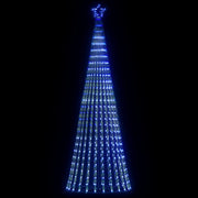 LED kerstboom 247 cm blauw 475 LEDs