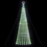 LED kerstboom 403 cm koud wit 1028 LEDs