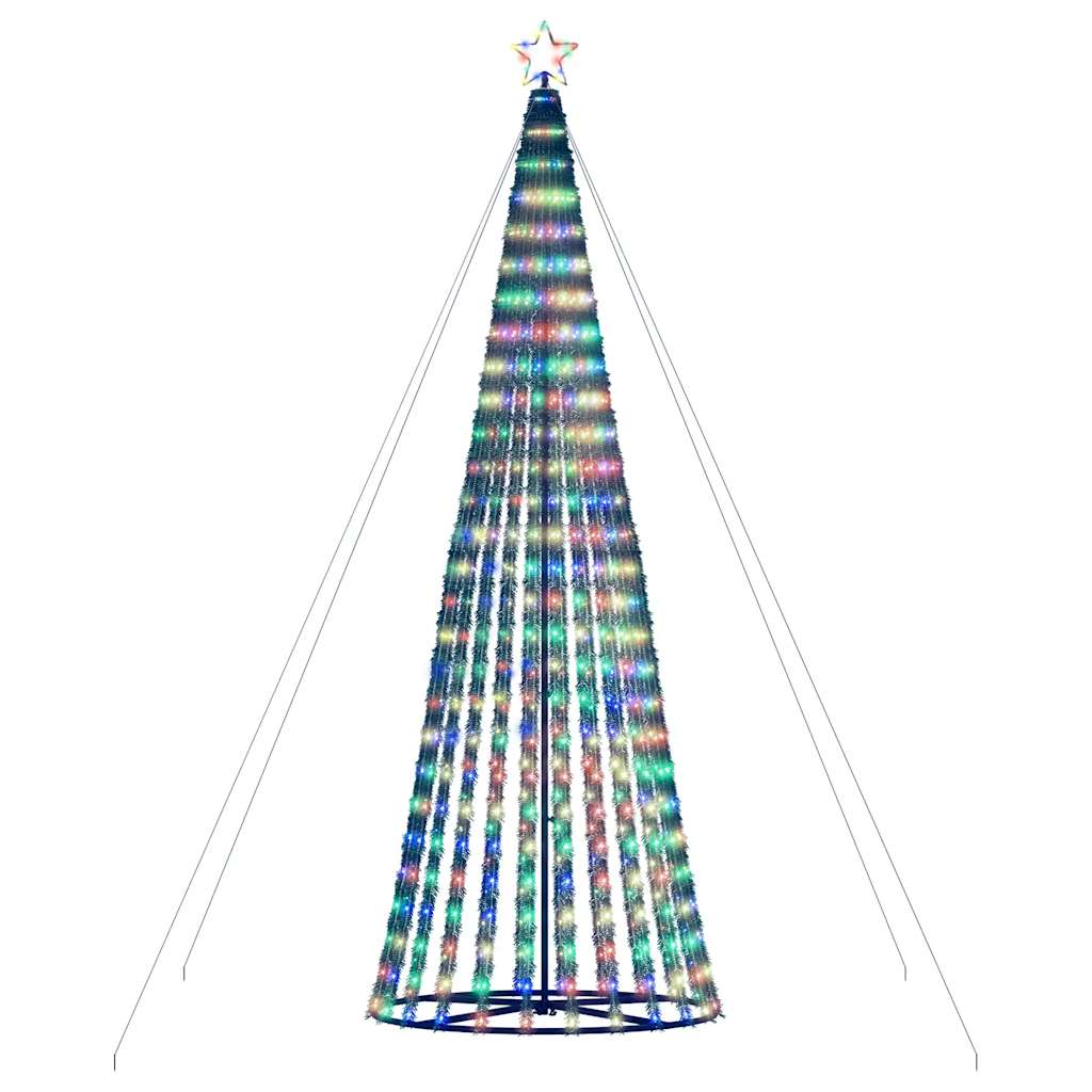 LED-kerstboom 1028 LEDs kleurrijk 403 cm