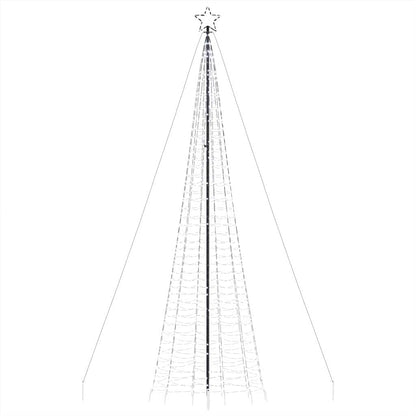LED-kerstboom met spikes 1534 LEDs 500 cm koud wit