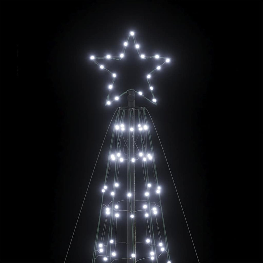 LED-kerstboom met spikes 1534 LEDs 500 cm koud wit