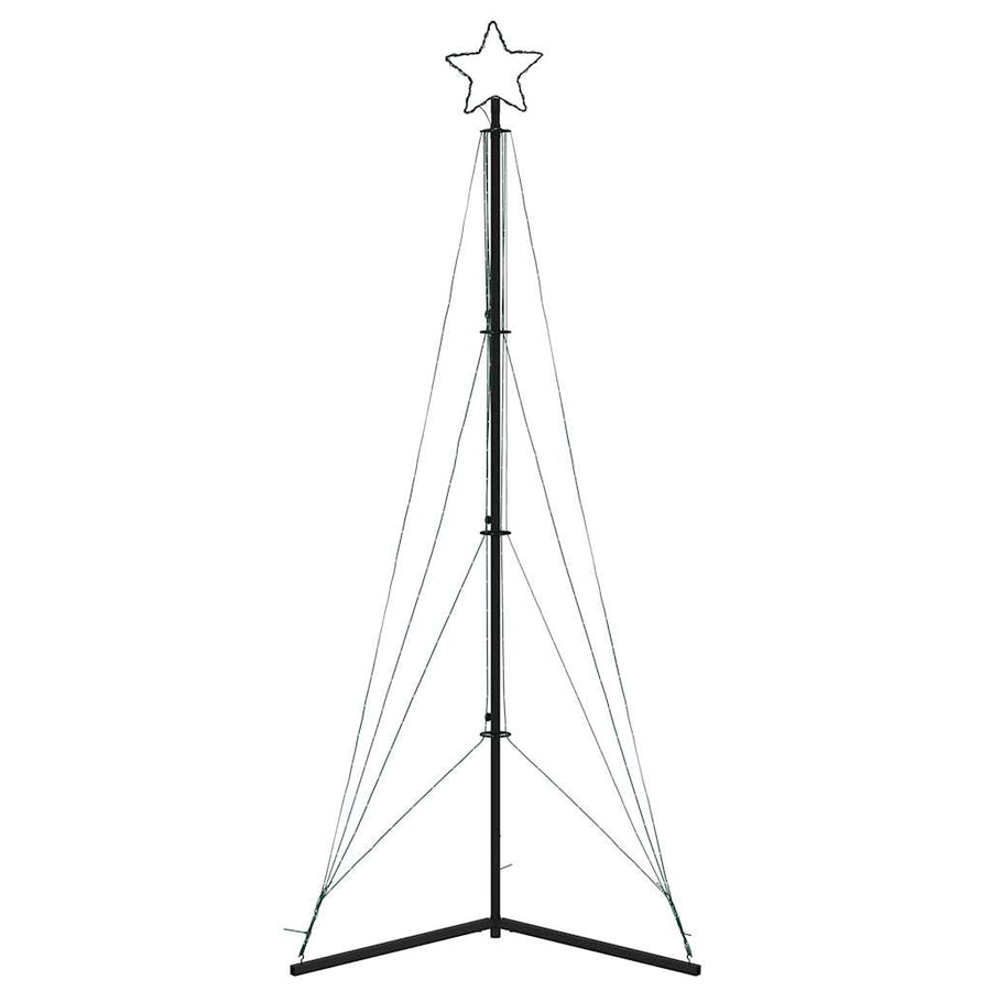 Kerstboomverlichting 483 koudwitte LED's 240 cm
