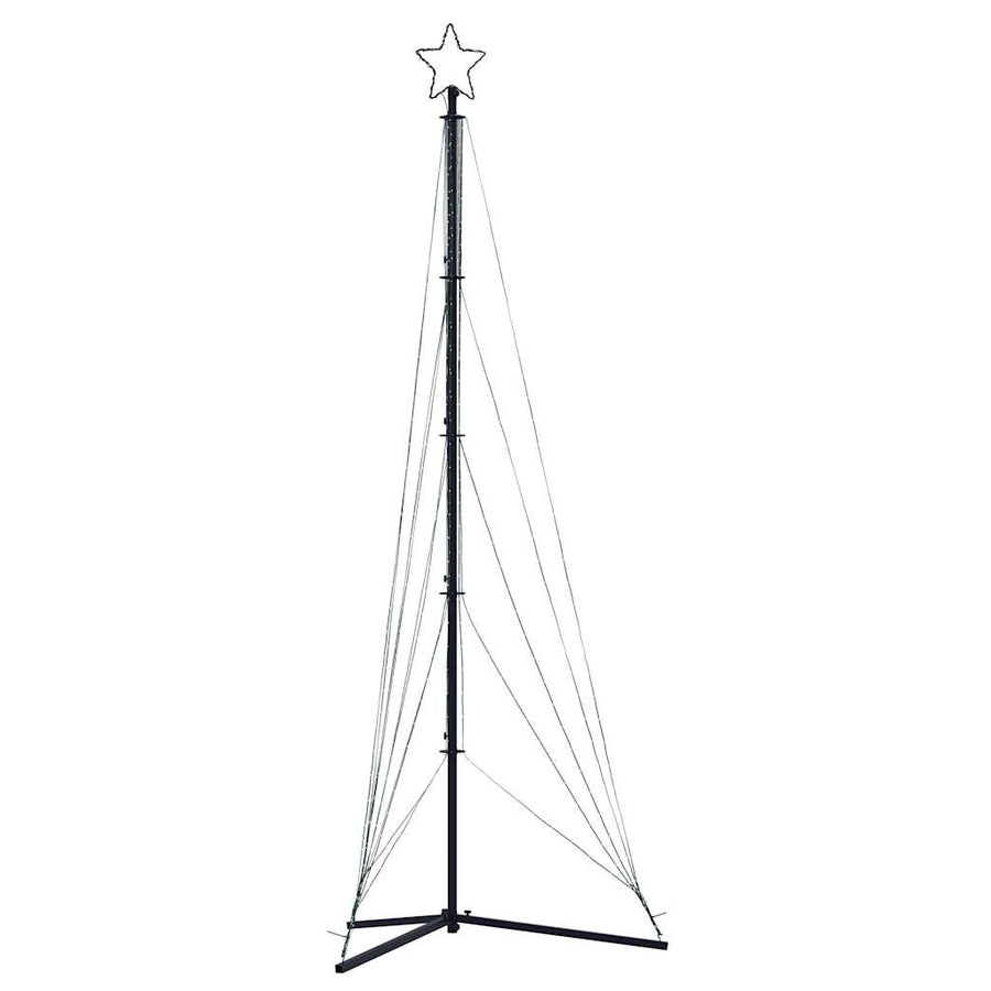Kerstboomverlichting 525 koudwitte LED's 302 cm