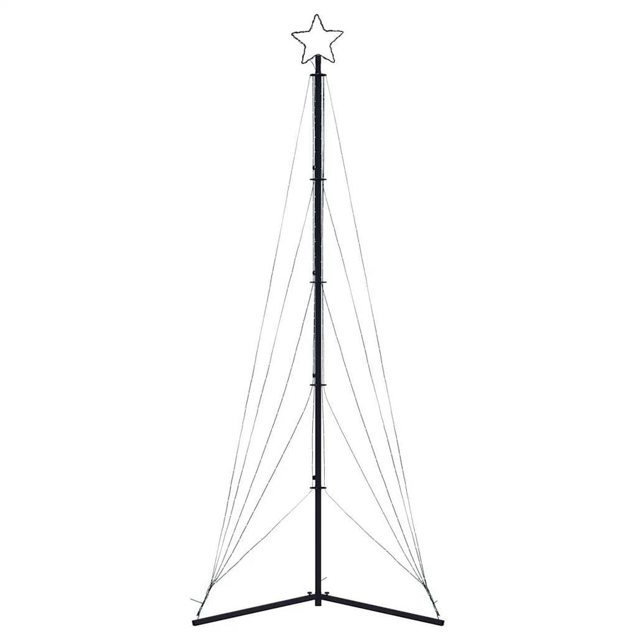 Kerstboomverlichting 525 koudwitte LED's 302 cm