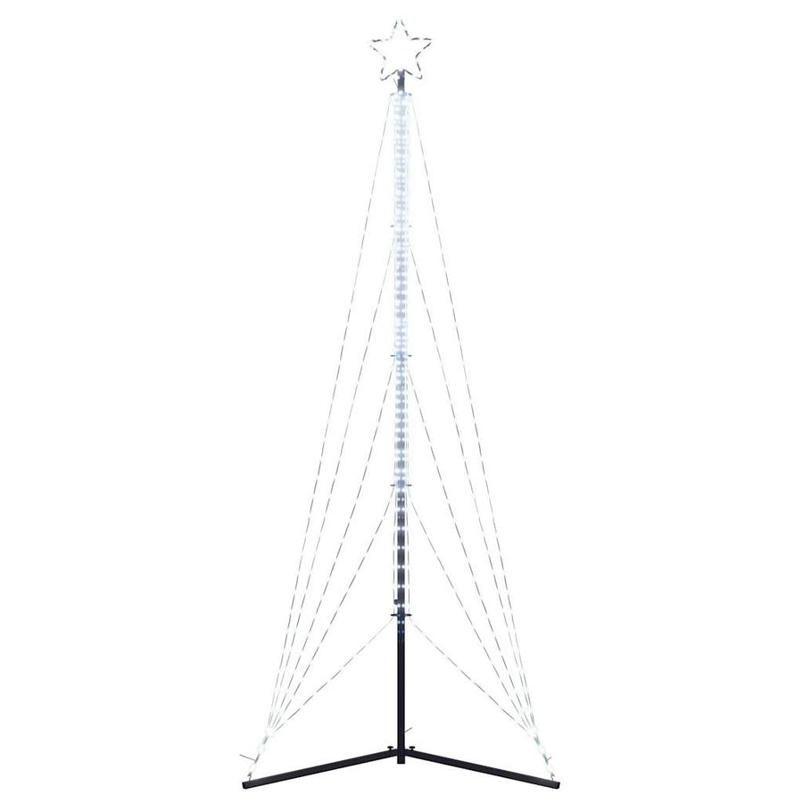 Kerstboomverlichting 525 koudwitte LED's 302 cm