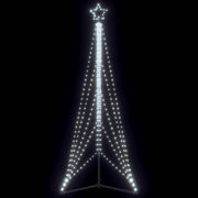 LED kerstboom 302 cm koud wit 525 LEDs