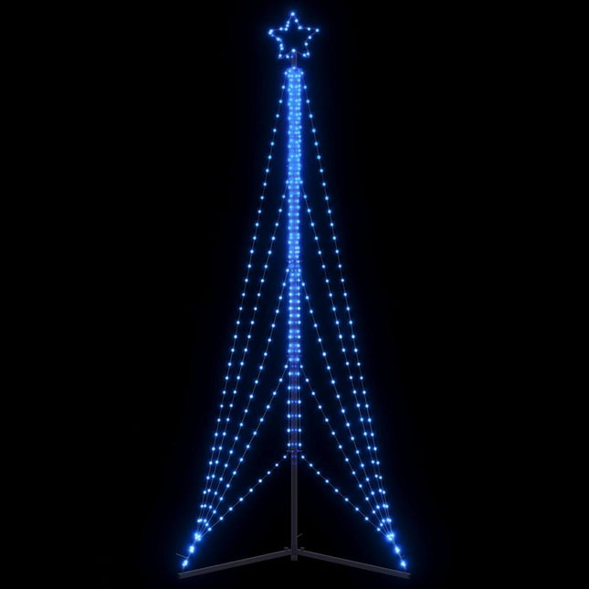 Kerstboomverlichting 525 blauwe LED's 302 cm