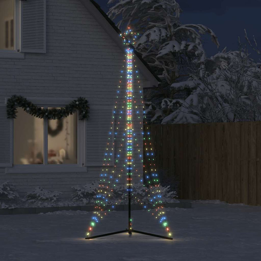 Kerstboomverlichting 525 kleurrijke LED's 302 cm