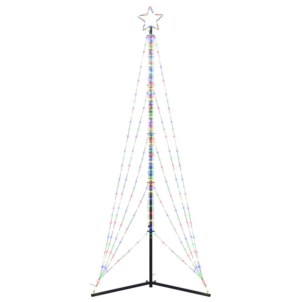 Kerstboomverlichting 525 kleurrijke LED's 302 cm