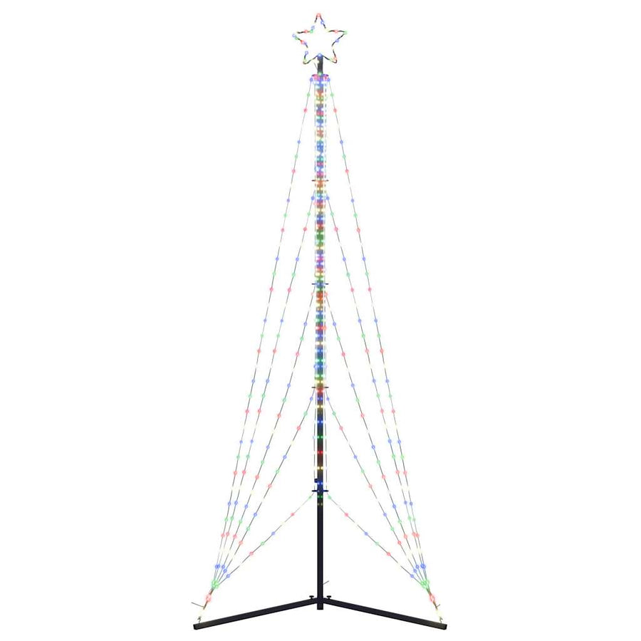 Kerstboomverlichting 525 kleurrijke LED's 302 cm