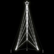 LED kerstboom 404,5 cm koud wit 615 LEDs