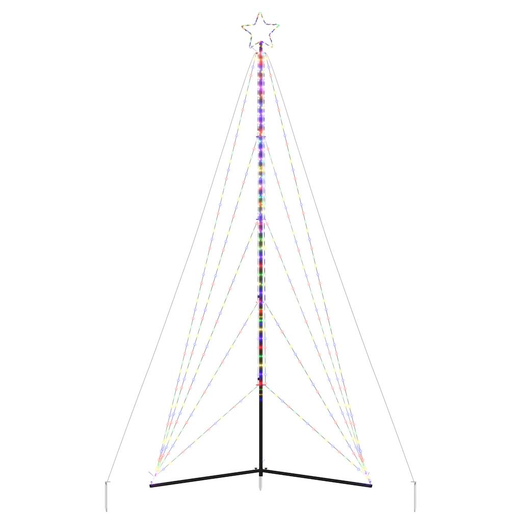 Kerstboomverlichting 615 kleurrijke LED's 404,5 cm