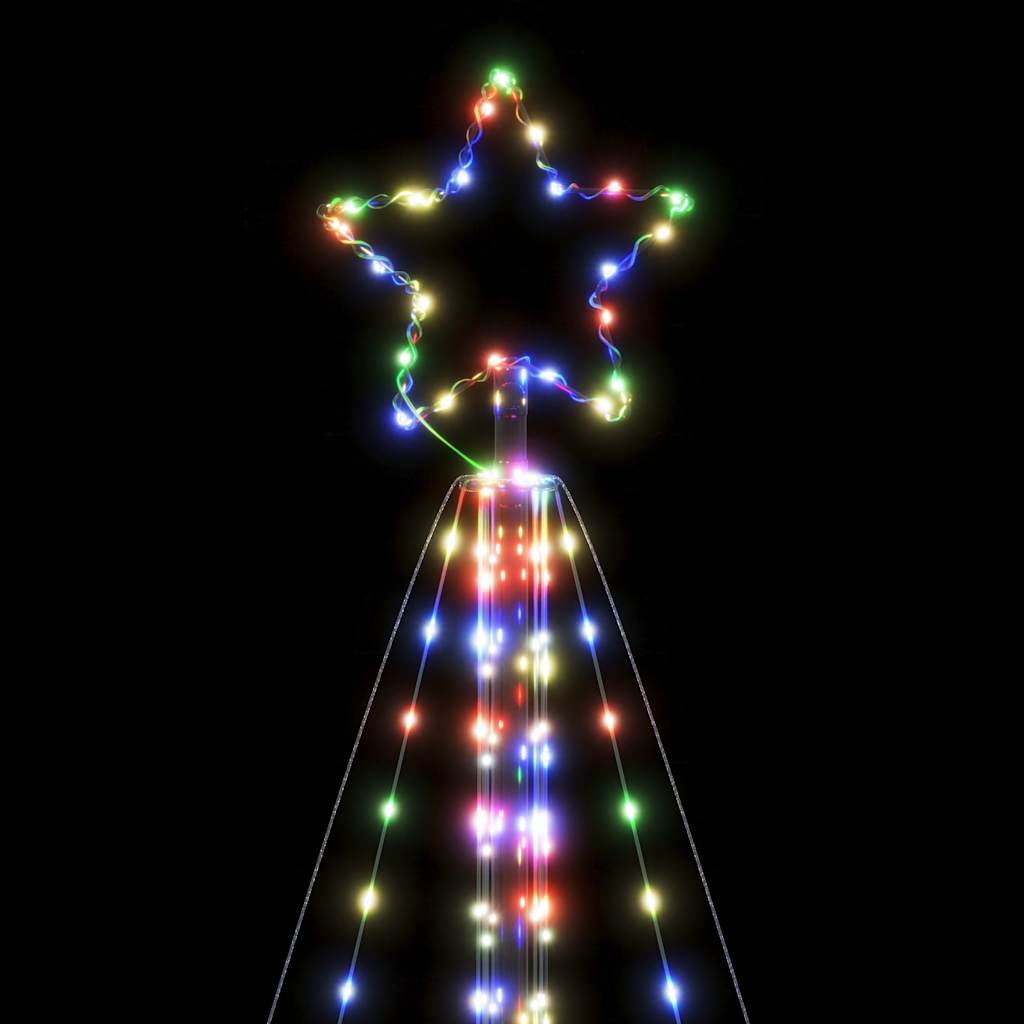 Kerstboomverlichting 615 kleurrijke LED's 404,5 cm