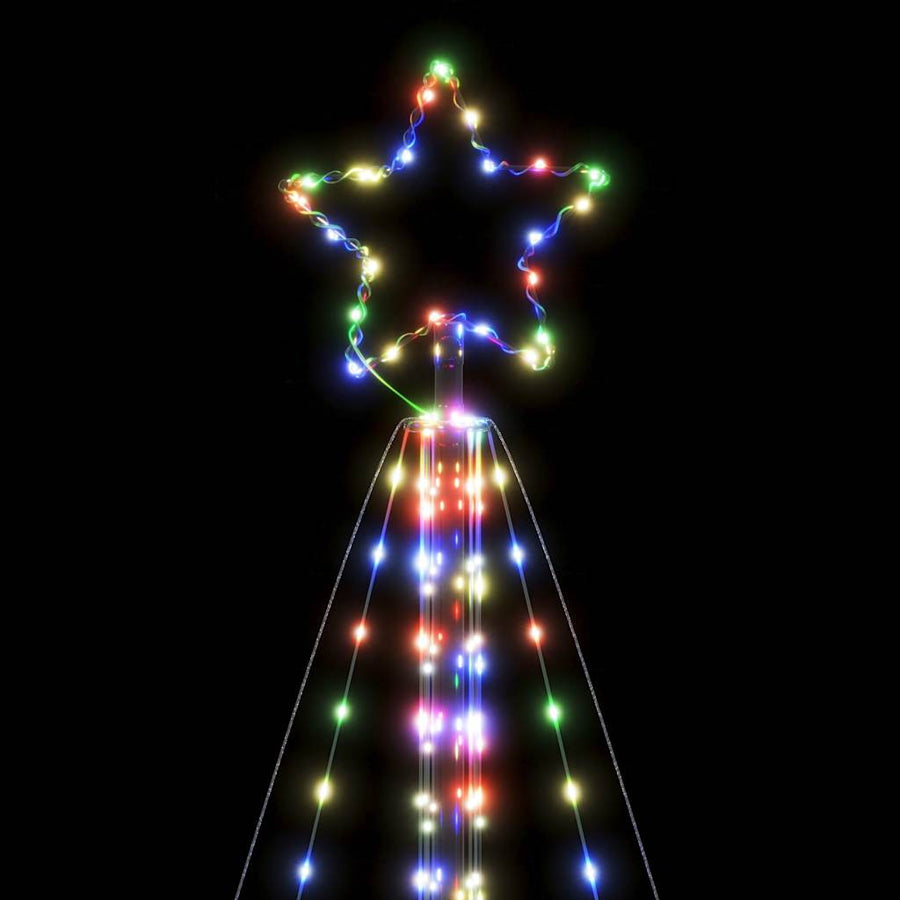 Kerstboomverlichting 615 kleurrijke LED's 404,5 cm
