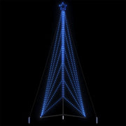 LED kerstboom 478 cm blauw 861 LEDs