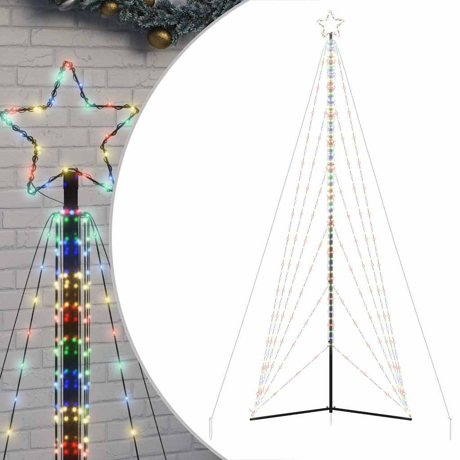 Kerstboomverlichting 861 kleurrijke LED's 478 cm