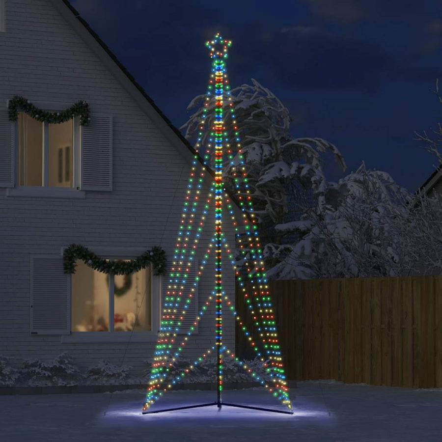 Kerstboomverlichting 861 kleurrijke LED's 478 cm