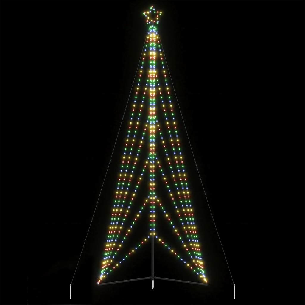 Kerstboomverlichting 861 kleurrijke LED's 478 cm