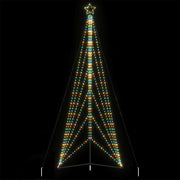 LED kerstboom 478 cm kleurrijk 861 LEDs