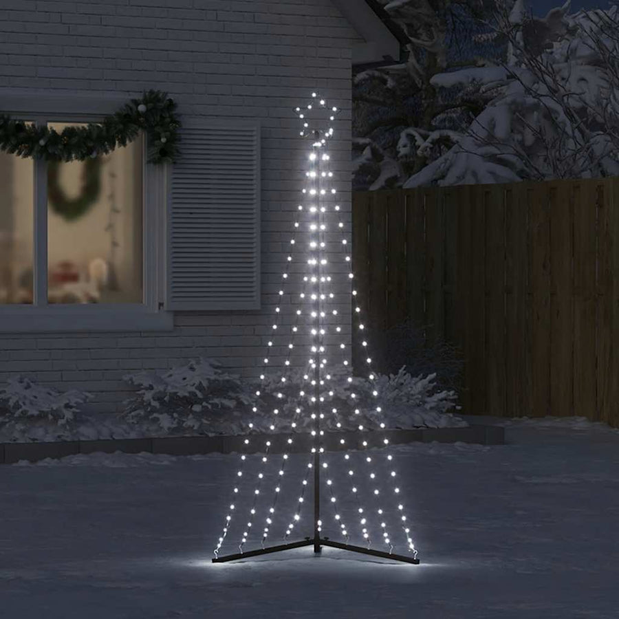 Kerstboomverlichting 339 koudwitte LED's 187 cm