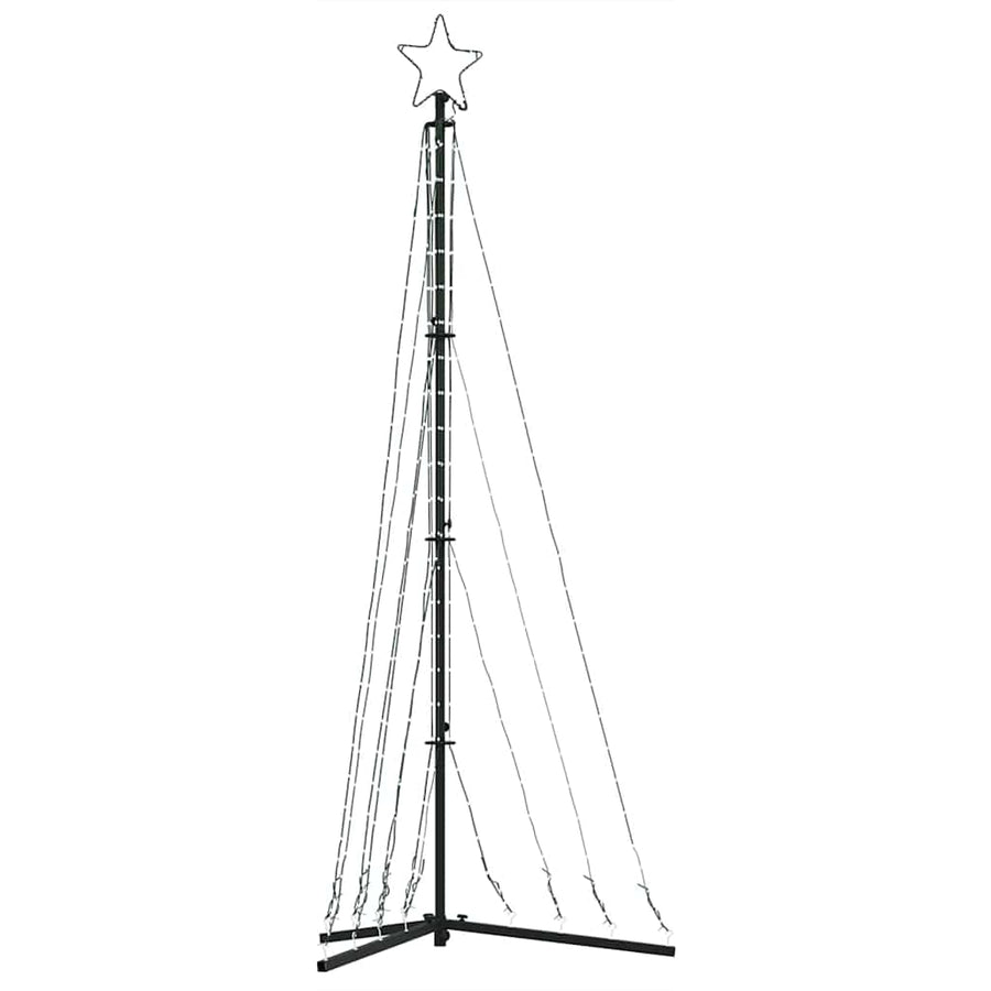 Kerstboomverlichting 339 koudwitte LED's 187 cm