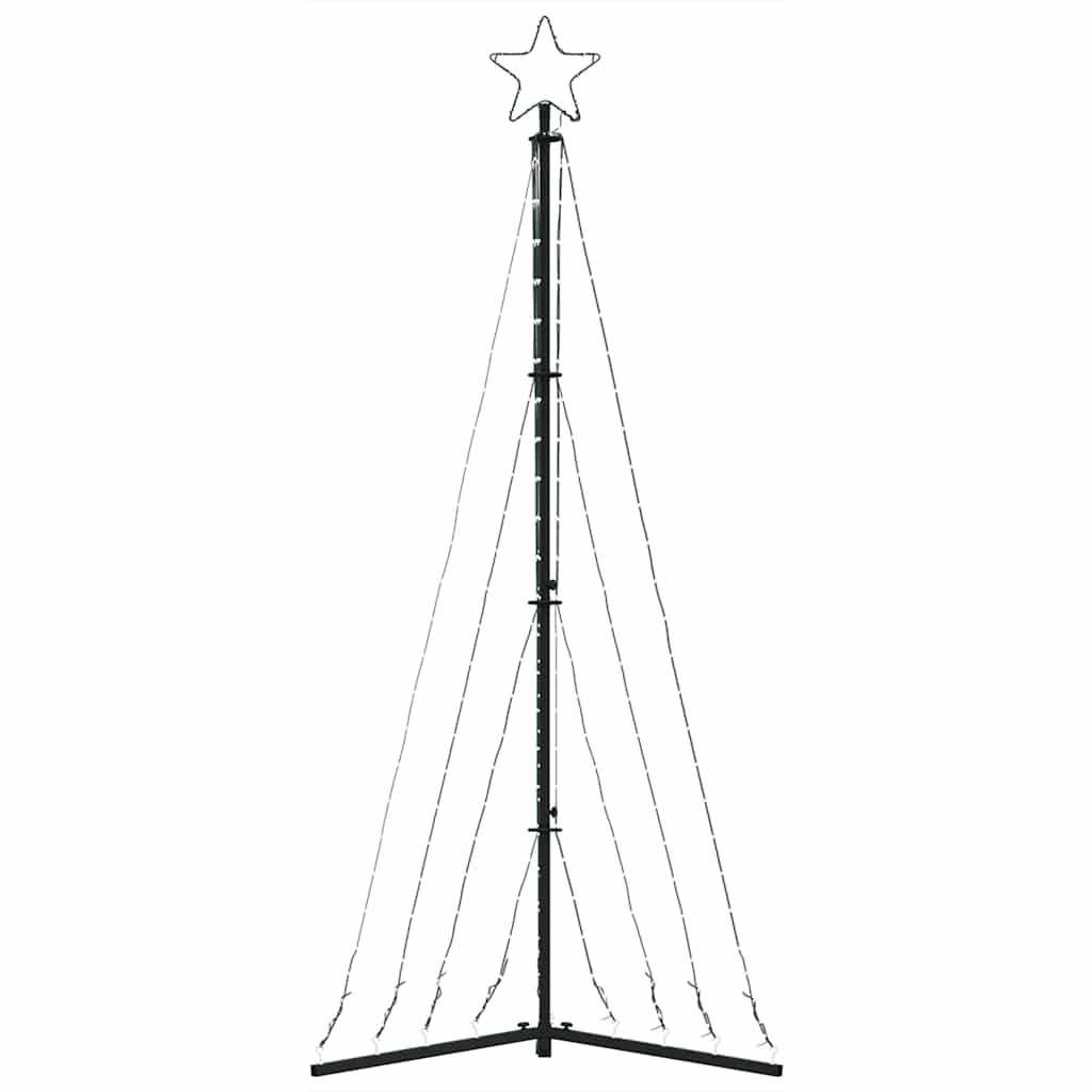 Kerstboomverlichting 339 koudwitte LED's 187 cm