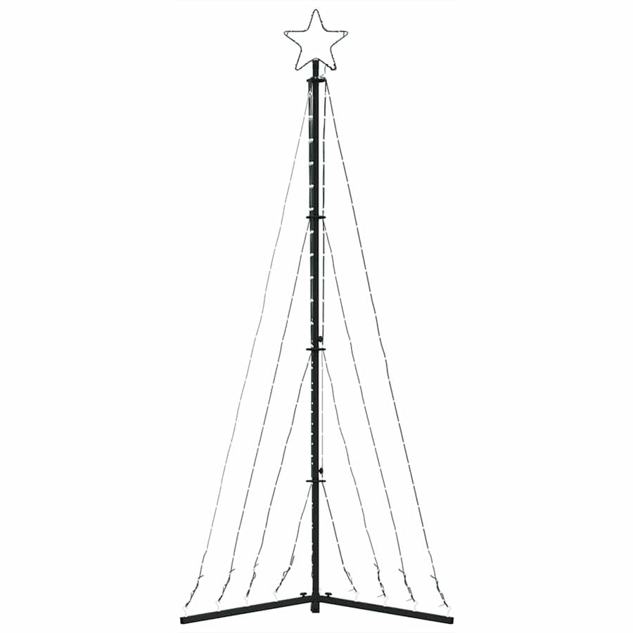Kerstboomverlichting 339 koudwitte LED's 187 cm