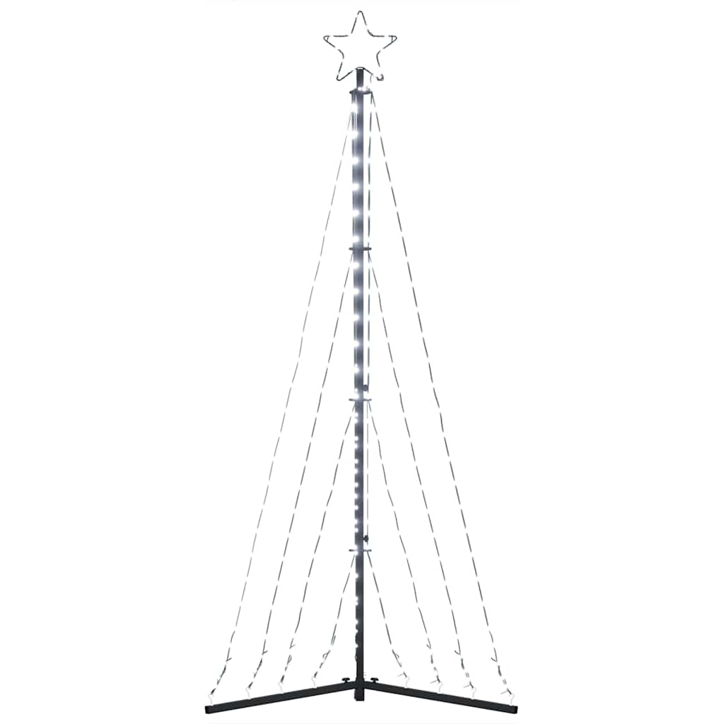 Kerstboomverlichting 339 koudwitte LED's 187 cm