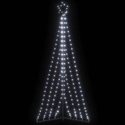 LED kerstboom 187 cm koud wit 339 LEDs