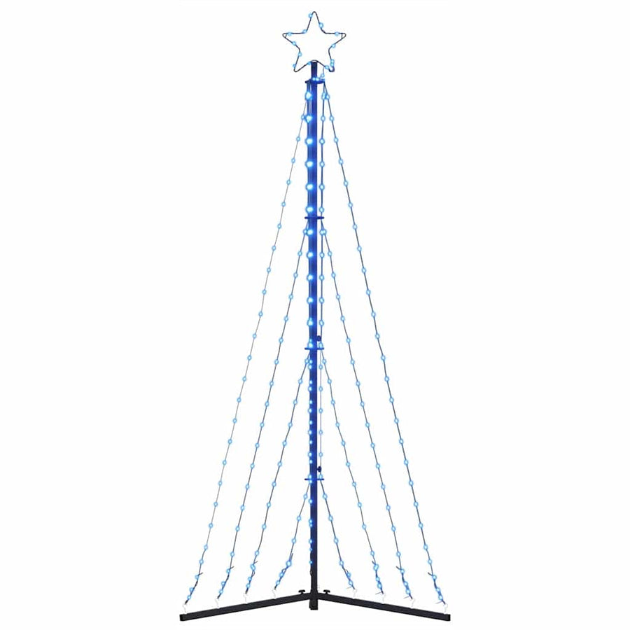 Kerstboomverlichting 339 blauwe LED's 187 cm