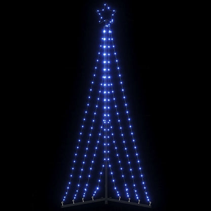 Kerstboomverlichting 339 blauwe LED's 187 cm