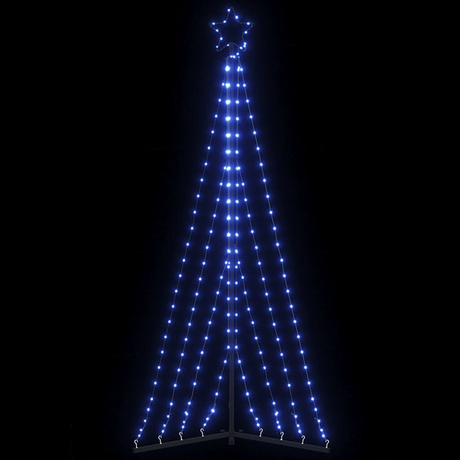 Kerstboomverlichting 339 blauwe LED's 187 cm