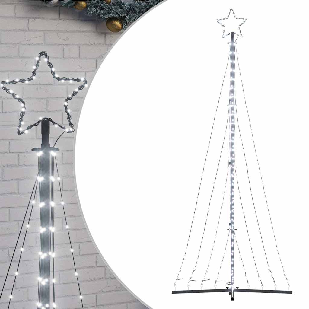 Led-Kerstboom 447 Leds Koud Wit 249 Cm 250 cm Koudwit