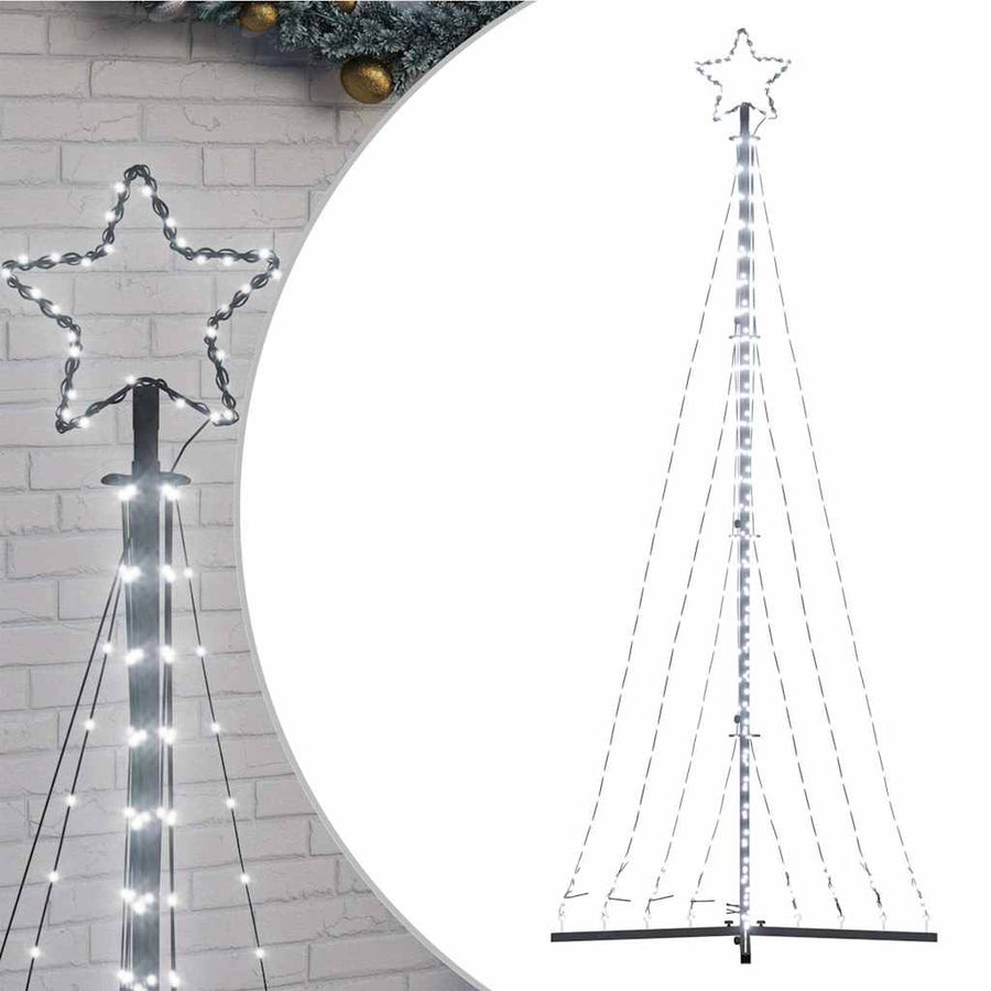 Led-Kerstboom 447 Leds Koud Wit 249 Cm 250 cm Koudwit