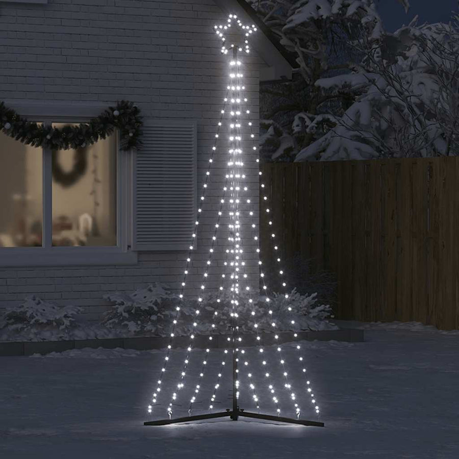 Led-Kerstboom 447 Leds Koud Wit 249 Cm 250 cm Koudwit