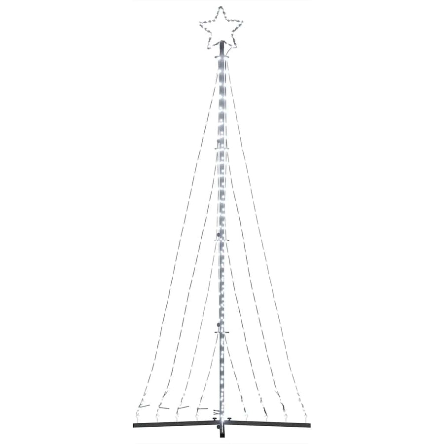 Led-Kerstboom 447 Leds Koud Wit 249 Cm 250 cm Koudwit