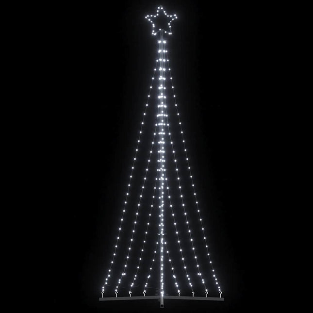 Kerstboomverlichting 447 koudwitte LED's 249 cm