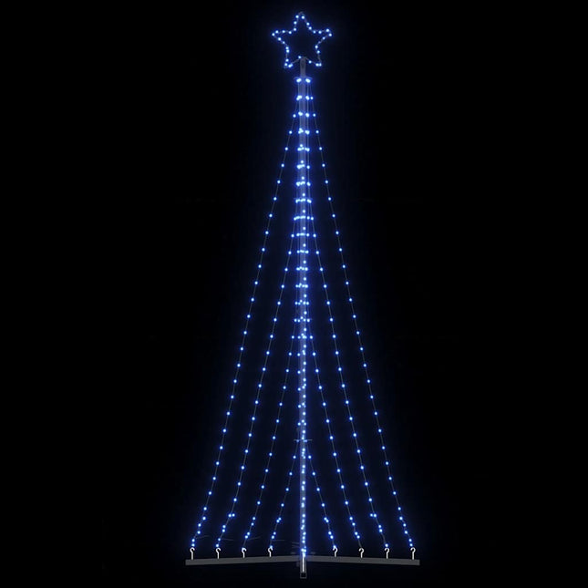 Kerstboomverlichting 447 blauwe LED's 249 cm