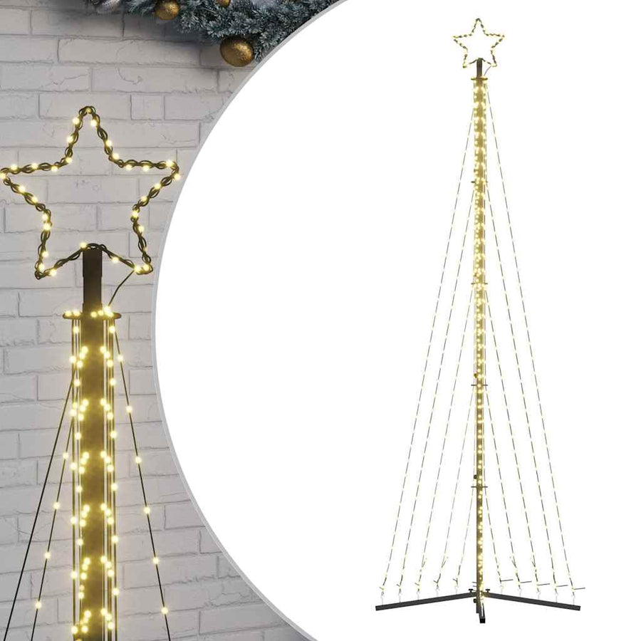 Kerstboomverlichting 495 warmwitte LED's 300,5 cm