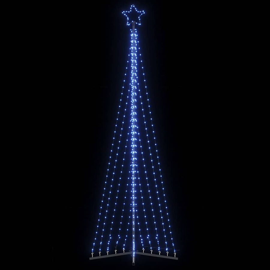 Kerstboomverlichting 495 blauwe LED's 300,5 cm