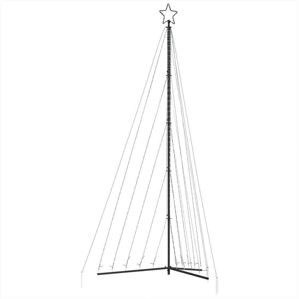 Kerstboomverlichting 570 koudwitte LED's 399 cm