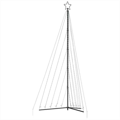 Kerstboomverlichting 570 koudwitte LED's 399 cm