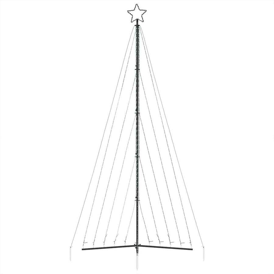 Kerstboomverlichting 570 koudwitte LED's 399 cm