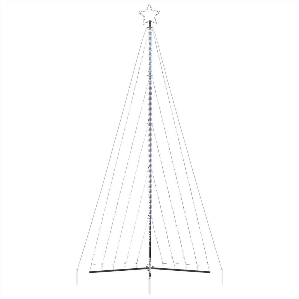 Kerstboomverlichting 570 koudwitte LED's 399 cm