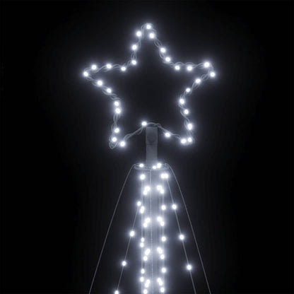 Kerstboomverlichting 570 koudwitte LED's 399 cm