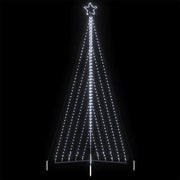 LED kerstboom 399 cm koud wit 570 LEDs