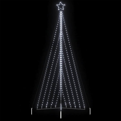 Kerstboomverlichting 570 koudwitte LED's 399 cm