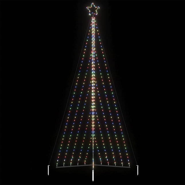 Kerstboomverlichting 570 kleurrijke LED's 399 cm